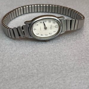 Timex Silver Oval watch